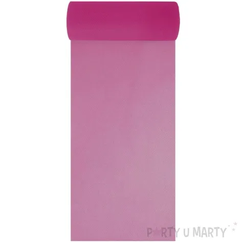 tiul gladki rozowy ciemny partypal 0 15 x 9 m