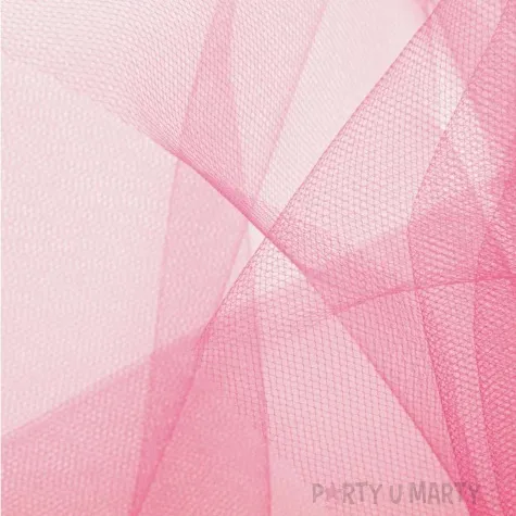 tiul gladki rozowy ciemny pudrowy partypal 0 15 x 9 m