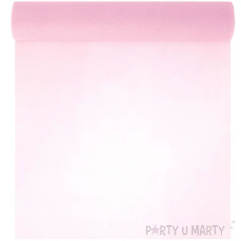 tiul gladki rozowy ciemny pudrowy partypal 0 3 x 9 m