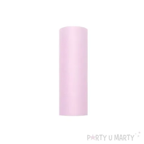 tiul gladki rozowy jasny partydeco 0 15 x 9 m