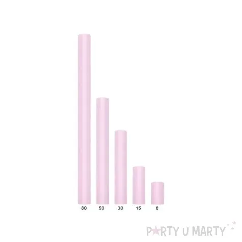 tiul gladki rozowy jasny pastel 0 08 x 20 m