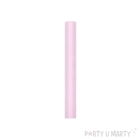 tiul gladki rozowy jasny pastel 0 50 x 9 m