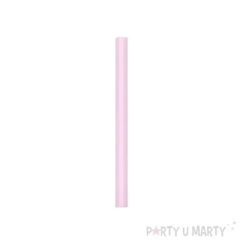 tiul gladki rozowy jasny pastel 0 8 x 9 m