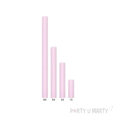 tiul gladki rozowy jasny pastel 0 8 x 9 m