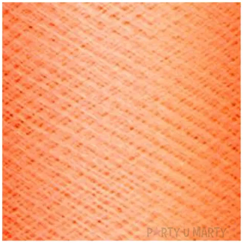 tiul gladki sztywny pomaranczowy partydeco 0 3 x 50 m