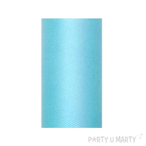 tiul gladki turkusowy jasny partydeco 0 50 x 9 m