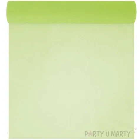 tiul gladki zielony partypal 0 3 x 9 m