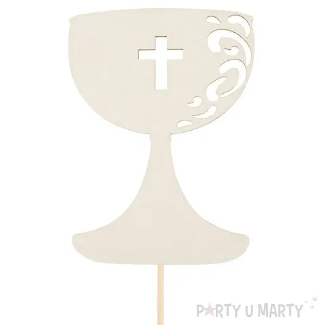 topper beermata kielich z krzyzem czakos 29 cm