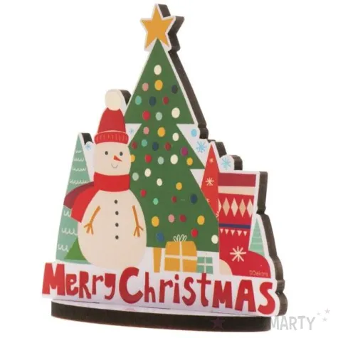 topper drewniany boze narodzenie dekora 11 cm