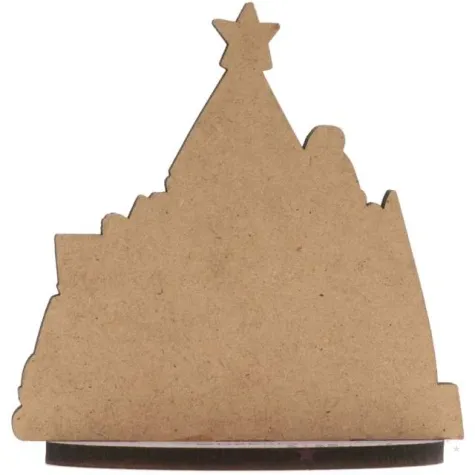 topper drewniany boze narodzenie dekora 11 cm