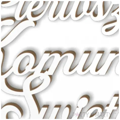 topper laminowany pierwsza komunia sw kolo bialy 19 5 cm