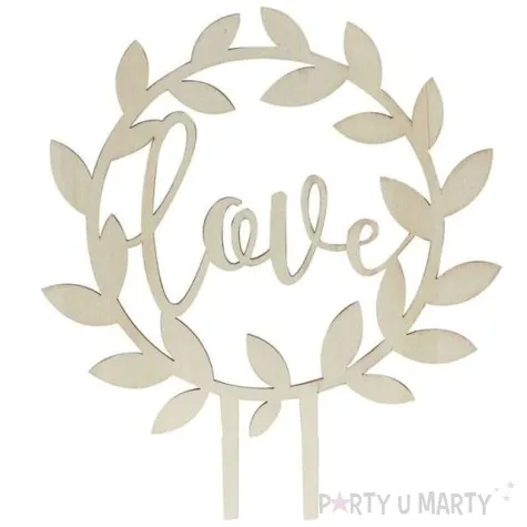 topper love godan 15x19 cm