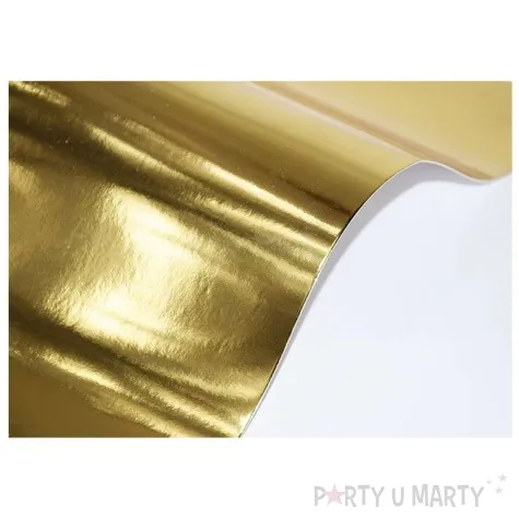 topper papierowy boze narodzenie ze sniezynka zloty metalic 17 5x18 cm