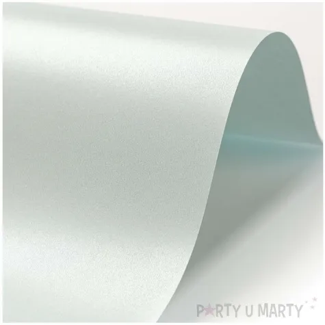 topper papierowy chrzest swiety ramka blekitny perlowy 13 5 x 17 cm