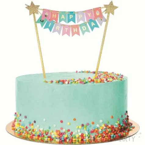 topper papierowy happy birthday urodziny b c godan 27 cm