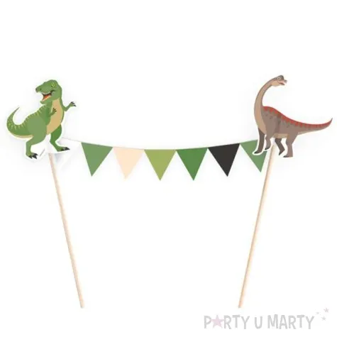 topper papierowy happy dinosaur amscan 20x15 cm