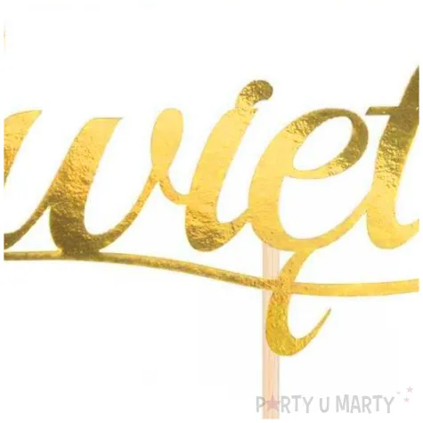 topper papierowy komunia swieta z golebiem zloty czakos 18 5 cm