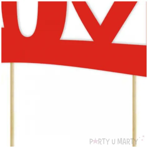 topper papierowy love 19 cm