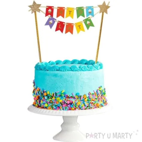 topper papierowy sto lat urodziny godan 20 cm