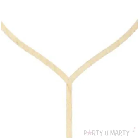 topper serce partydeco 23 cm