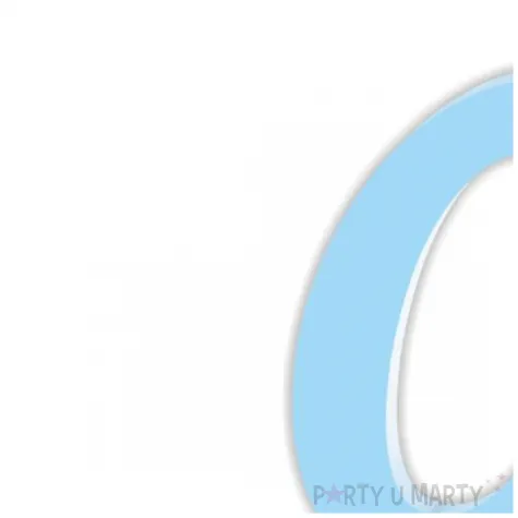 topper z pleksy bok tortu sto lat czarny 8 5x10 cm