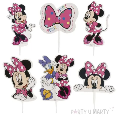 toppery papierowe myszka minnie dekora 30 szt