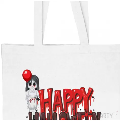 torba eko halloween krwawe mary bialy 40x35 cm