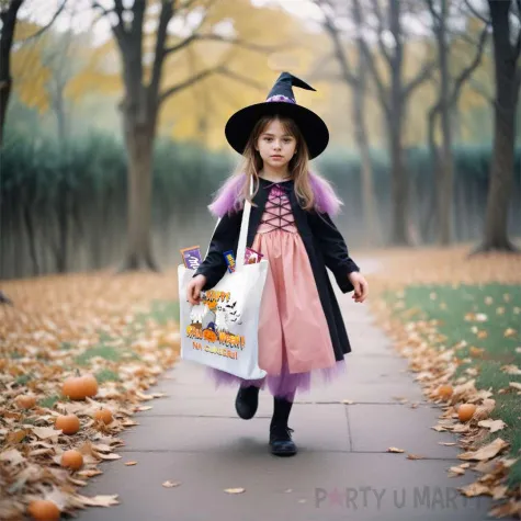 torba eko happy halloween noc z duchami bialy 40x35 cm