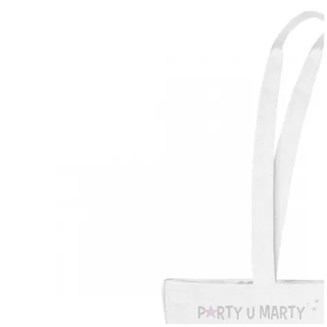 torba eko tecza bialy 40x35 cm