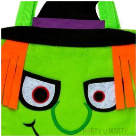 torba lakocie halloween zielona widmann