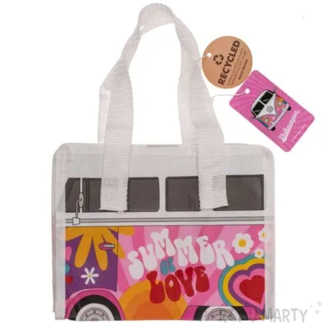 torba na lunch vwt1 bus summer love bialo rozowa ootb 21x16 cm