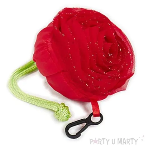 torba na zakupy roza brelok czerwona godan