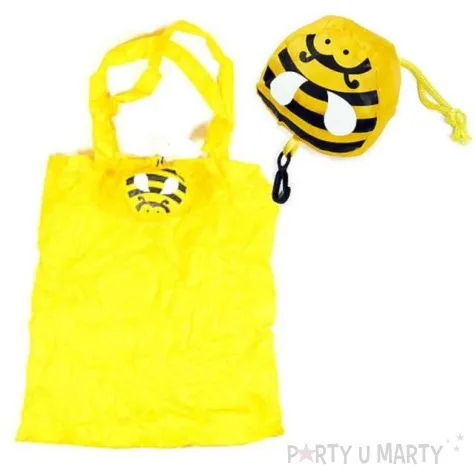 torba na zakupy z pokrowcem pszczolka