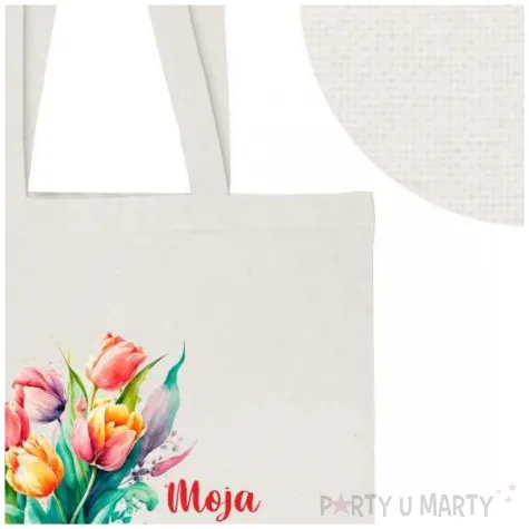 torba premium moja mama jest najlepsza ecru 40x34 cm