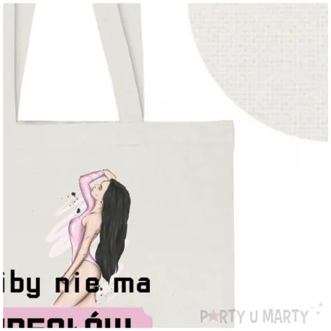 torba premium niby nie ma idealow a jednak istnieje ecru 40x34 cm