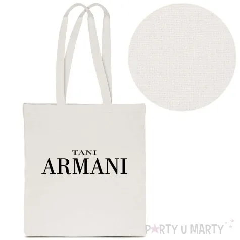torba premium tani armani ecru 40x34 cm