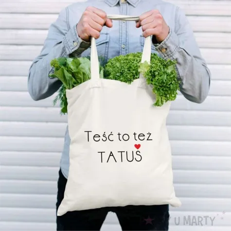 torba premium tesc to tez tatus ecru 40x34 cm