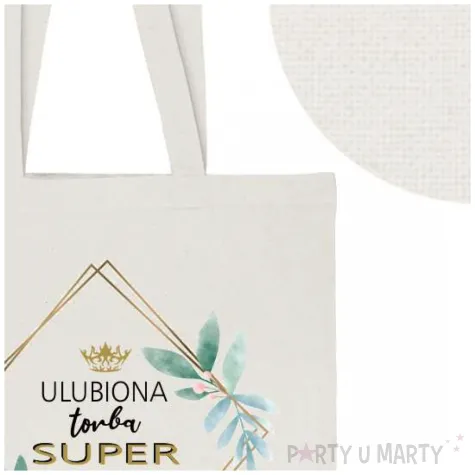 torba premium ulubiona super babki ecru 40x34 cm