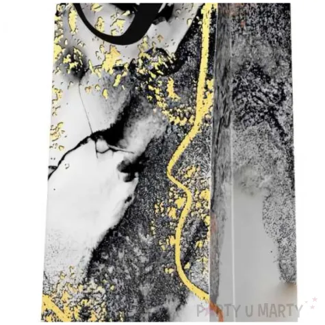 torebka na butelke marmur premium paw 37 x 12 cm