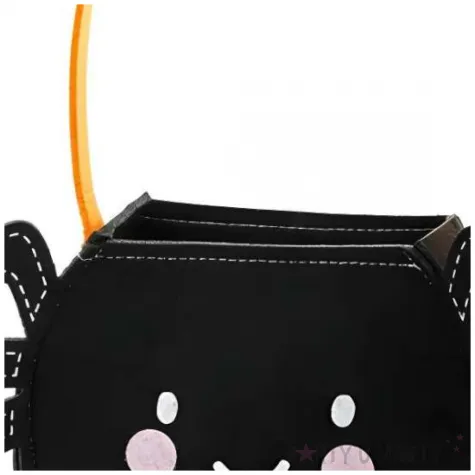 torebka na slodycze halloween pajak czarny partydeco 29 x 17 5 cm