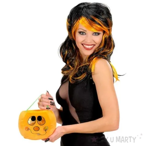 torebka party dynia pomaranczowa widmann