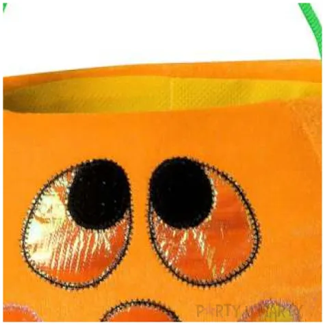 torebka party dynia pomaranczowa widmann