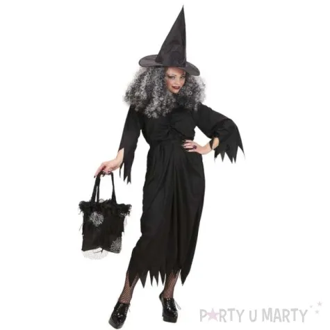 torebka party pajak i pajeczyna czarna widmann