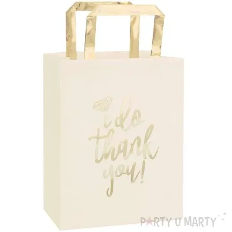 torebka prezentowa bride to be thank you unique 4 szt