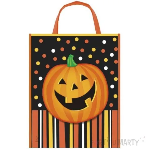 torebka prezentowa dynia usmiechnieta unique 39 x 31 cm