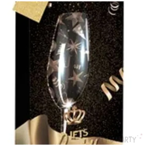 torebka prezentowa glamour butelka lets party partypal 34x12x10 cm