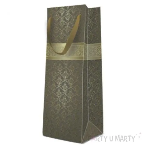 torebka prezentowa gold fortune premium paw 37x12 cm