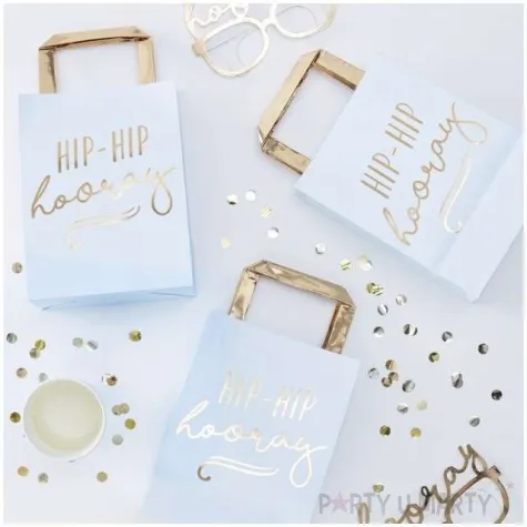 torebka prezentowa hip hip hooray ginger ray 26x15 cm 5 szt