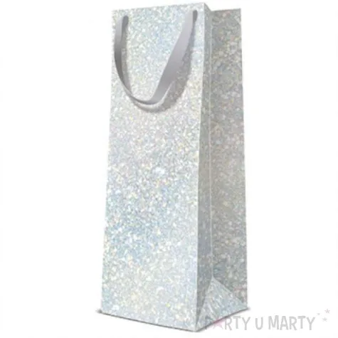 torebka prezentowa hologram paw 12x37 cm