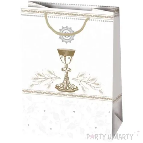 torebka prezentowa i komunia kielich z hostia pol maki 23x32x11 cm